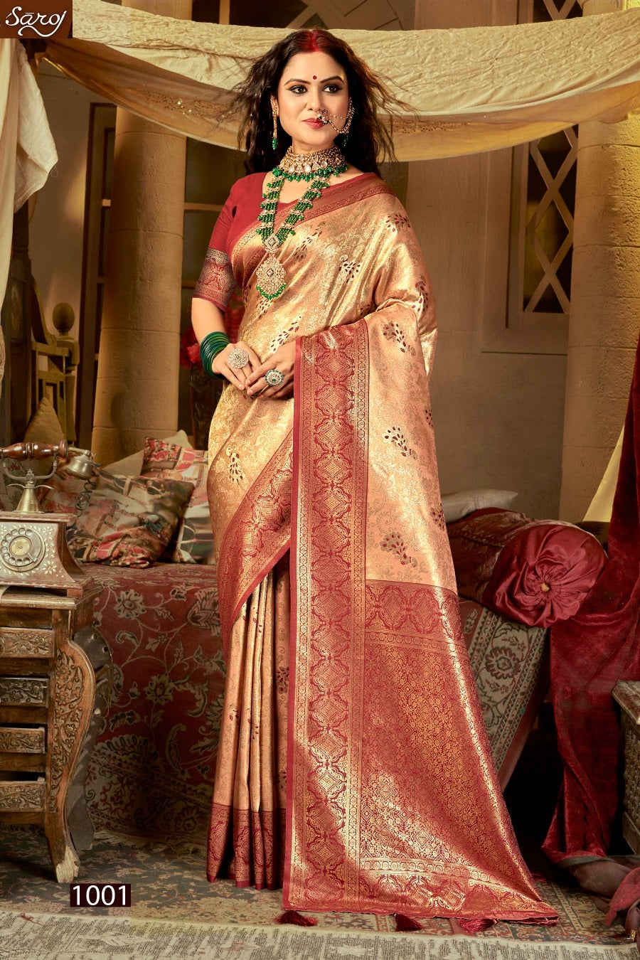 Swapnsundari Vol 3 Saroj Silk Sarees Supplier Gujarat