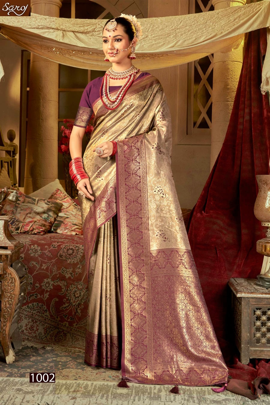 Swapnsundari Vol 3 Saroj Silk Sarees Supplier Gujarat