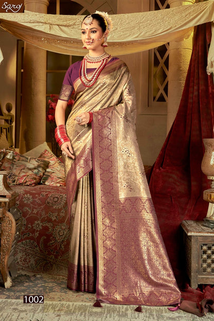 Swapnsundari Vol 3 Saroj Silk Sarees Supplier Gujarat