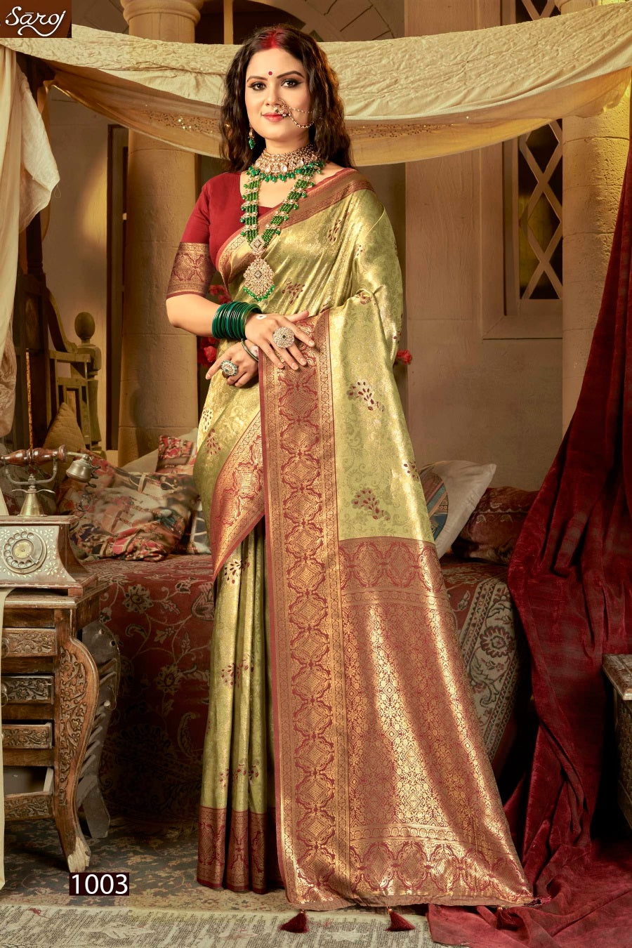 Swapnsundari Vol 3 Saroj Silk Sarees Supplier Gujarat