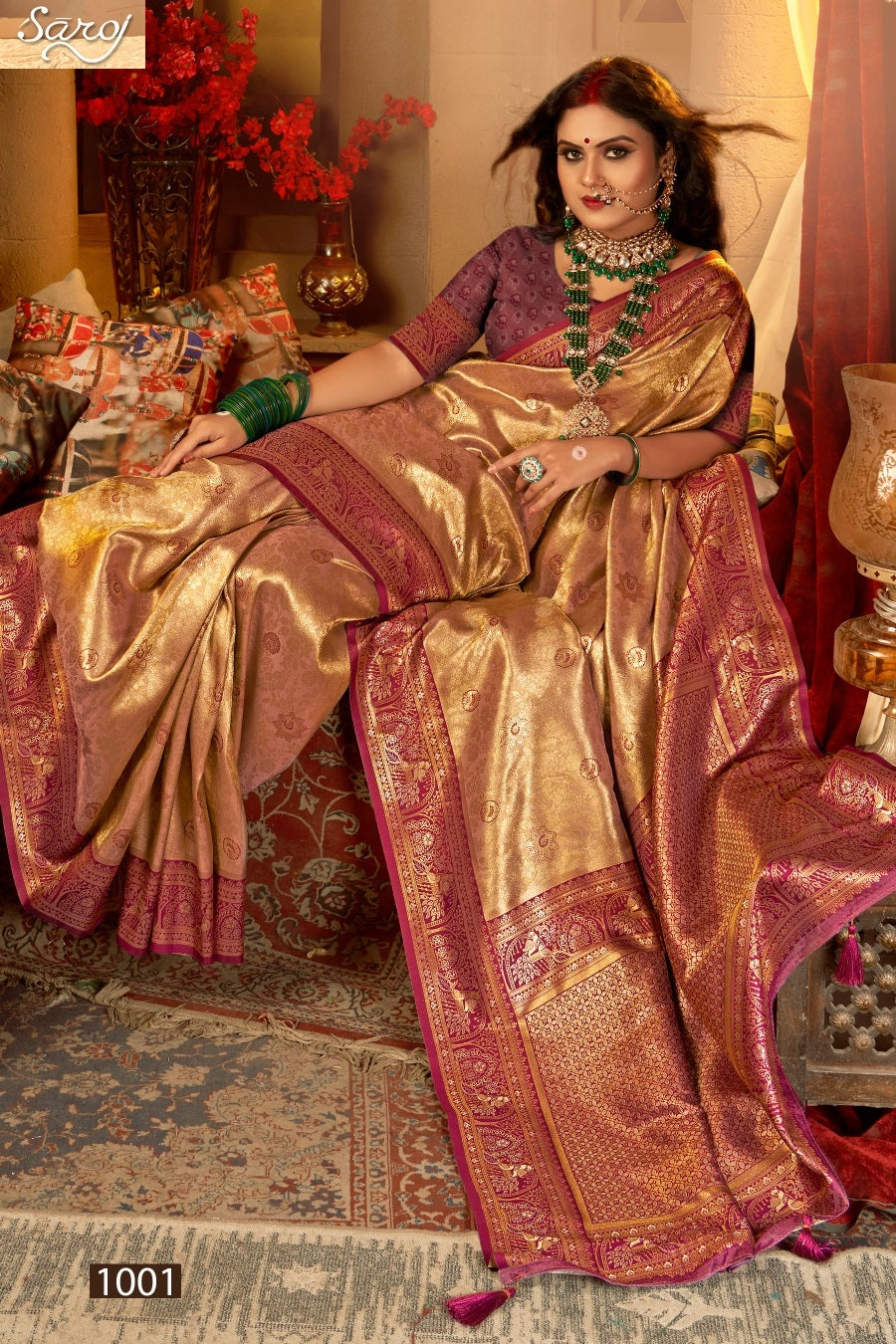 Swapnsundari Vol 4 Saroj Silk Sarees Supplier