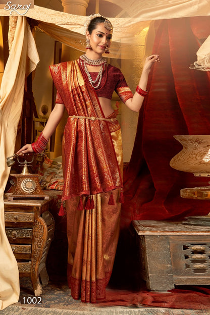 Swapnsundari Vol 4 Saroj Silk Sarees Supplier