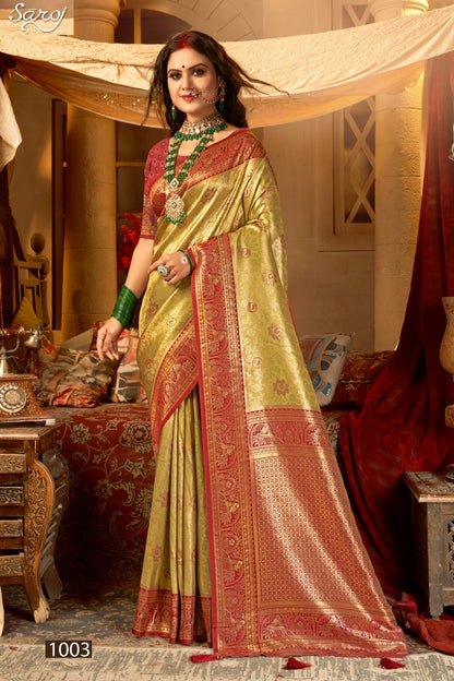 Swapnsundari Vol 4 Saroj Silk Sarees Supplier