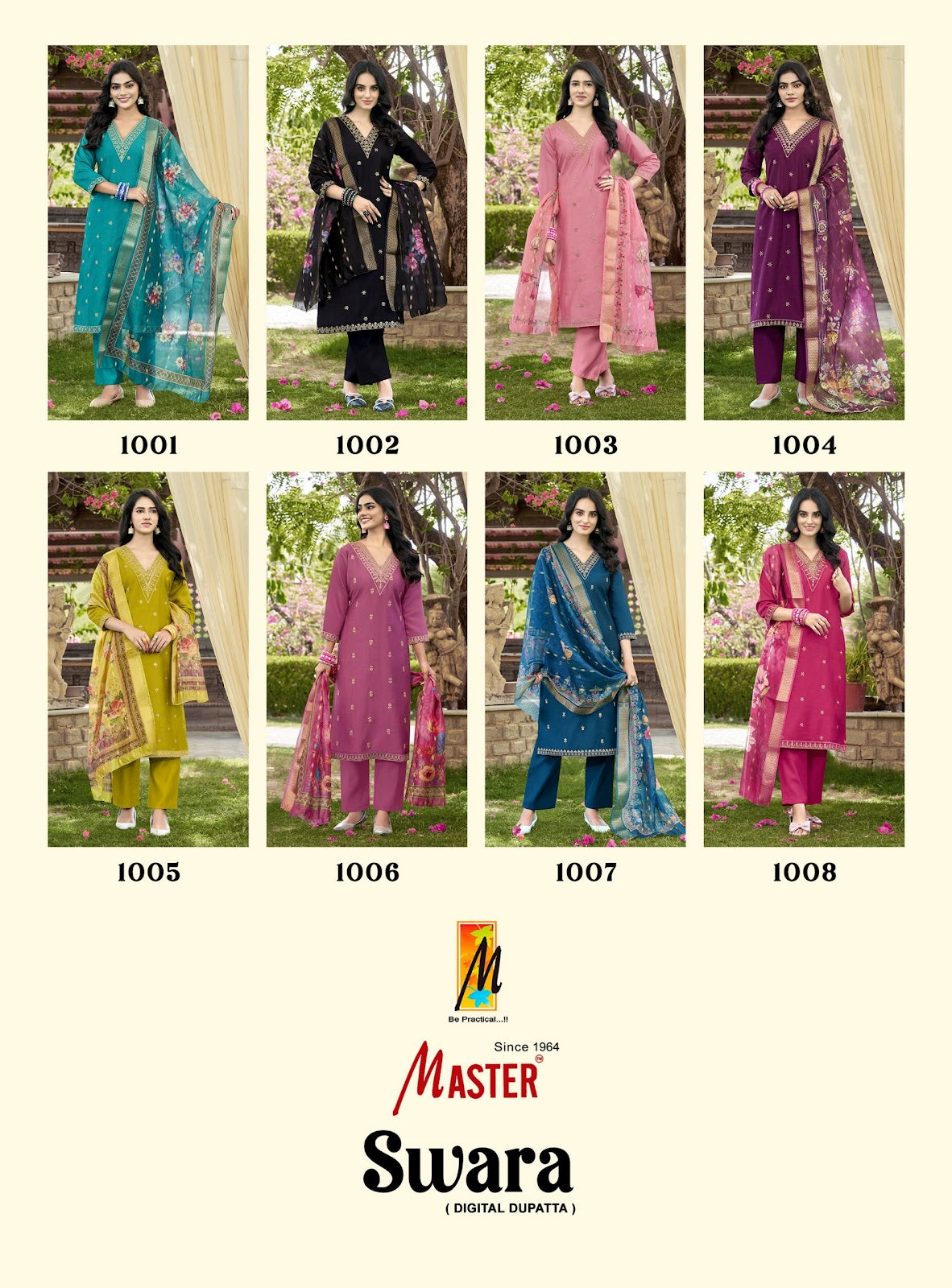 Swara Master Vertican Readymade Pant Style Suits Manufacturer Gujarat