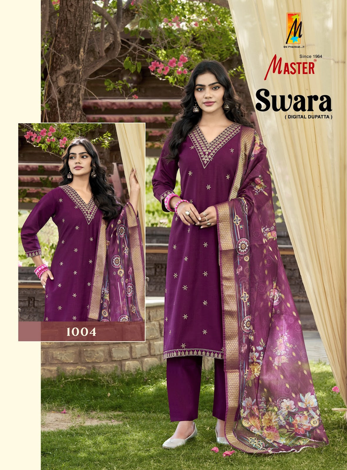 Swara Master Vertican Readymade Pant Style Suits Manufacturer Gujarat