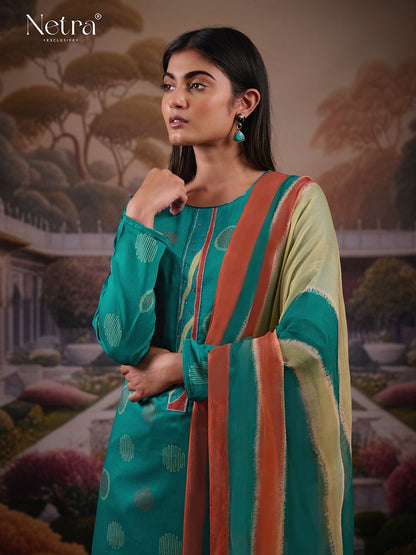 Swara Netra Premium Cotton Plazzo Style Suits Wholesale Price
