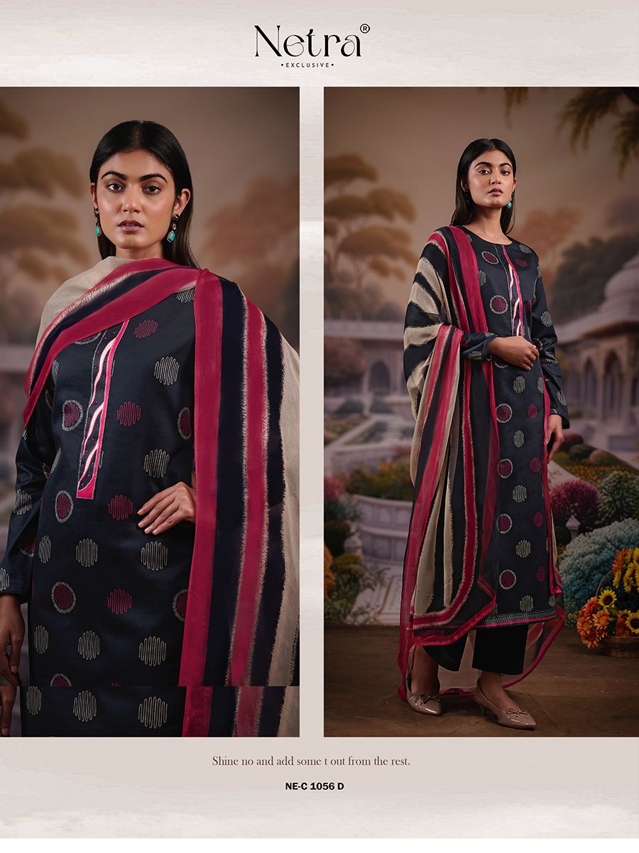 Swara Netra Premium Cotton Plazzo Style Suits Wholesale Price