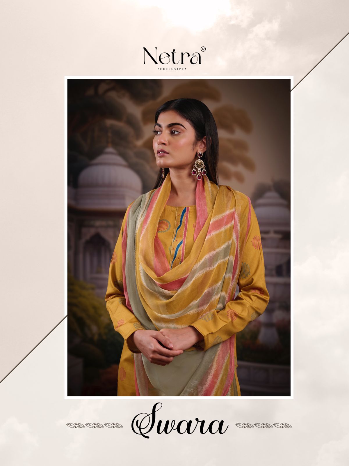 Swara Netra Premium Cotton Plazzo Style Suits Wholesale Price