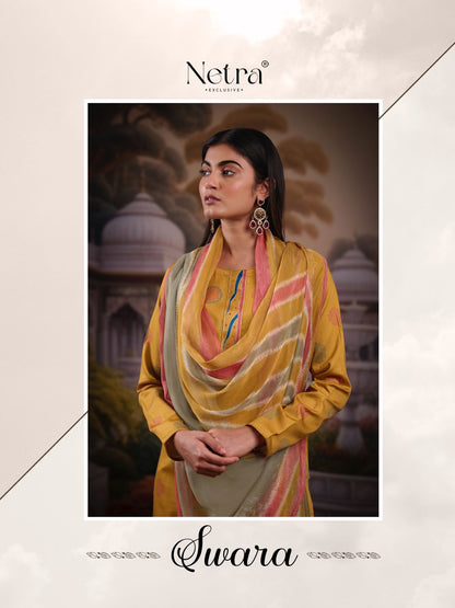 Swara Netra Premium Cotton Plazzo Style Suits Wholesale Price