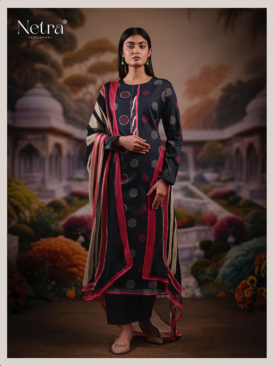 Swara Netra Premium Cotton Plazzo Style Suits Wholesale Price