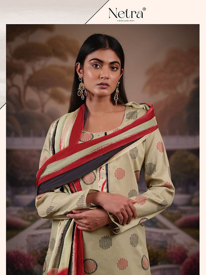 Swara Netra Premium Cotton Plazzo Style Suits Wholesale Price