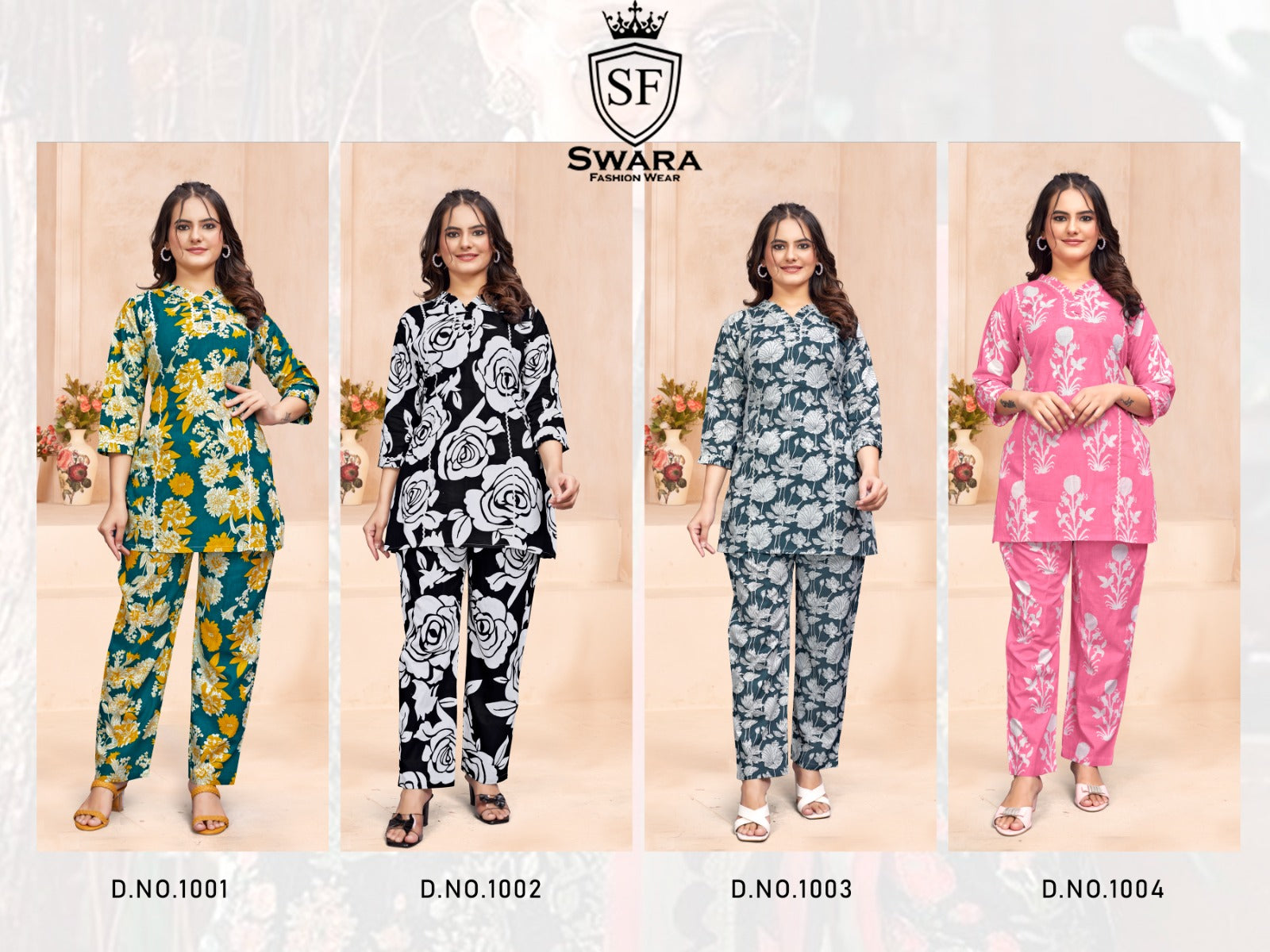Swara Shree Vol 1 Ffi Cotton Co Ord Set Wholesaler Gujarat
