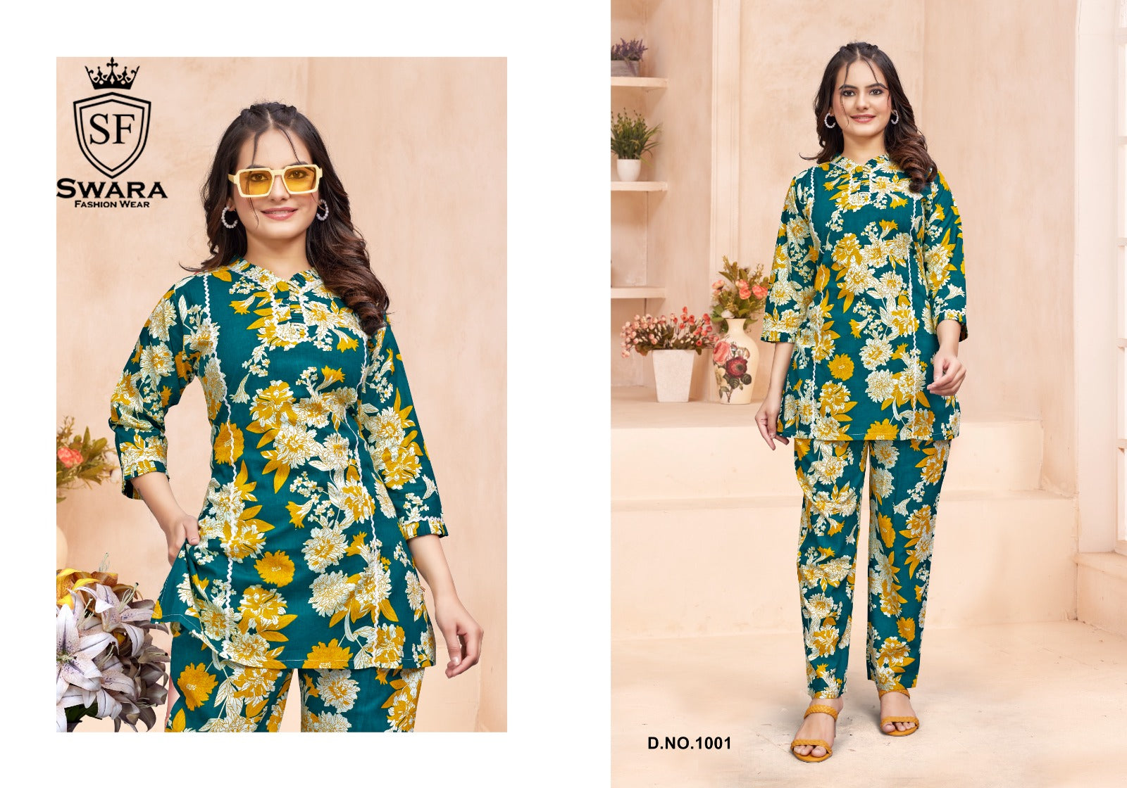 Swara Shree Vol 1 Ffi Cotton Co Ord Set Wholesaler Gujarat