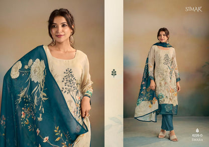 Swara Simar Viscose Organza Pant Style Suits Manufacturer