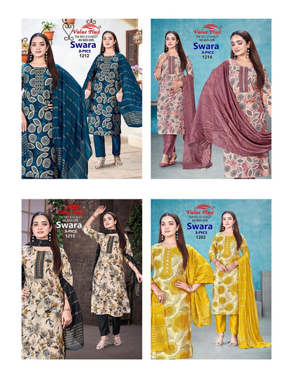 Swara Value Plus Vatican Readymade Suits Exporter Gujarat