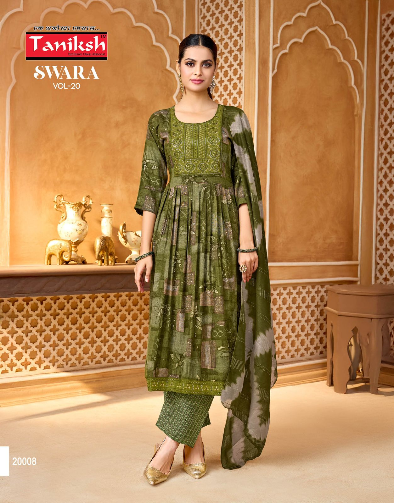 Swara Vol 20 Taniksh Capsule Readymade Pant Style Suits Wholesale Price