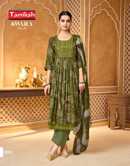 Swara Vol 20 Taniksh Capsule Readymade Pant Style Suits Wholesale Price