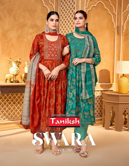 Swara Vol 20 Taniksh Capsule Readymade Pant Style Suits Wholesale Price