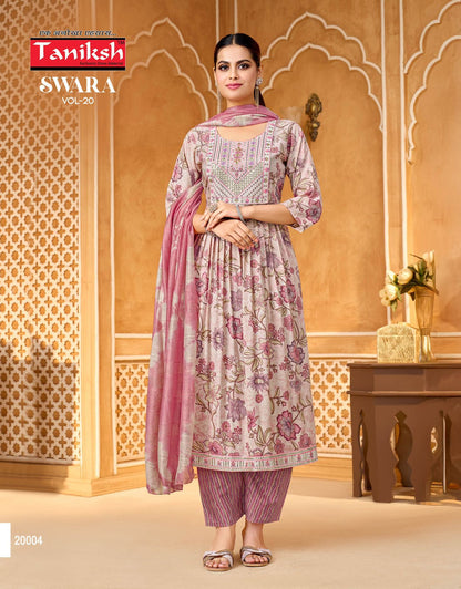 Swara Vol 20 Taniksh Capsule Readymade Pant Style Suits Wholesale Price