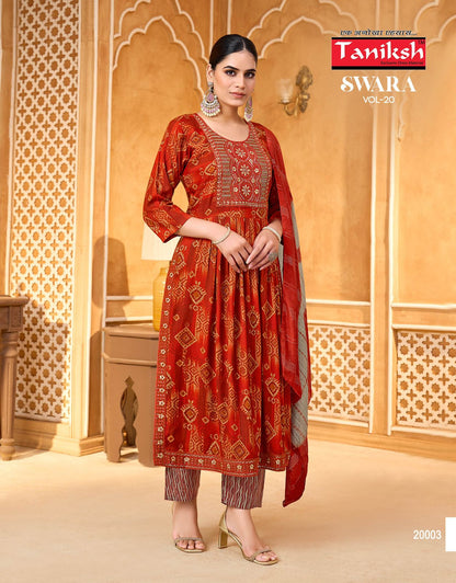 Swara Vol 20 Taniksh Capsule Readymade Pant Style Suits Wholesale Price