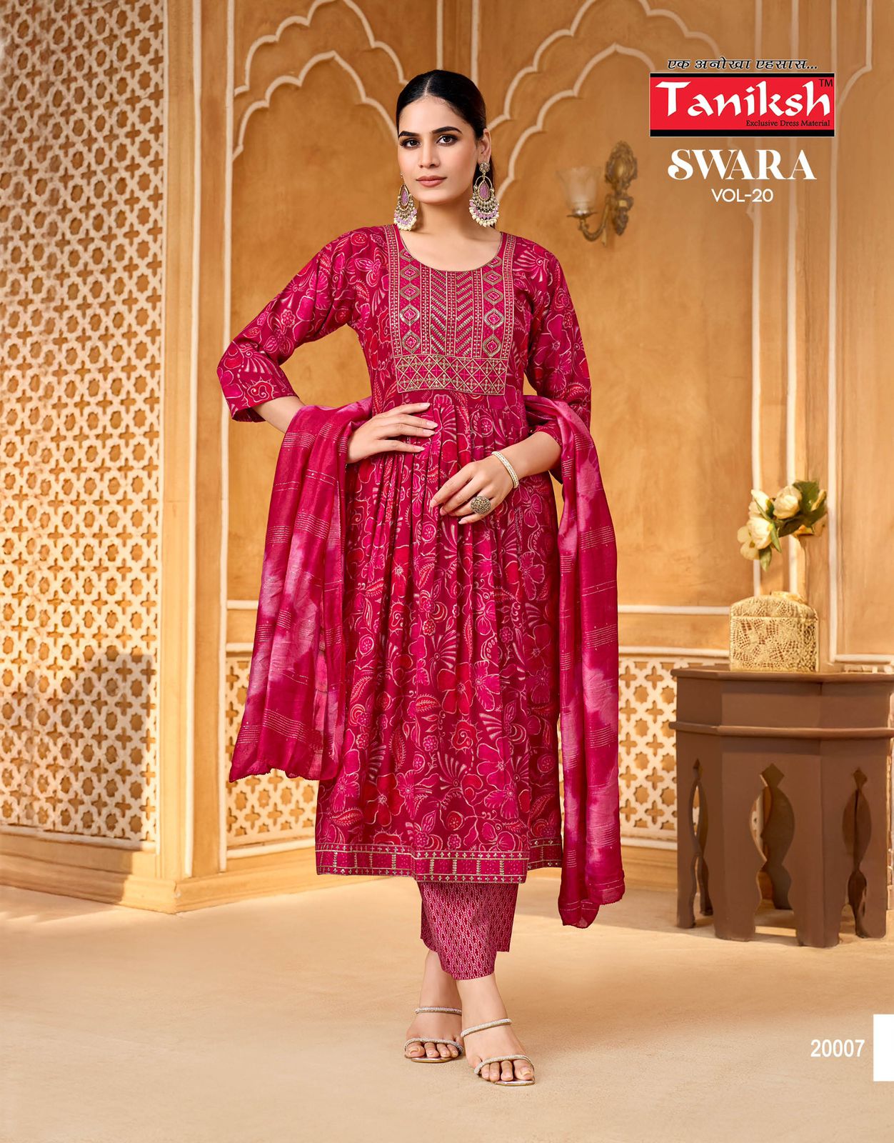 Swara Vol 20 Taniksh Capsule Readymade Pant Style Suits Wholesale Price