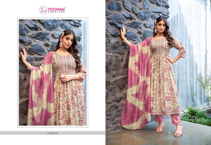 Swaara Vol 9 Poonam Creation Capsule Readymade Pant Style Suits Wholesale Rate