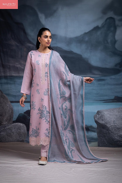 Swaraan Naariti Linen Pant Style Suits Exporter India