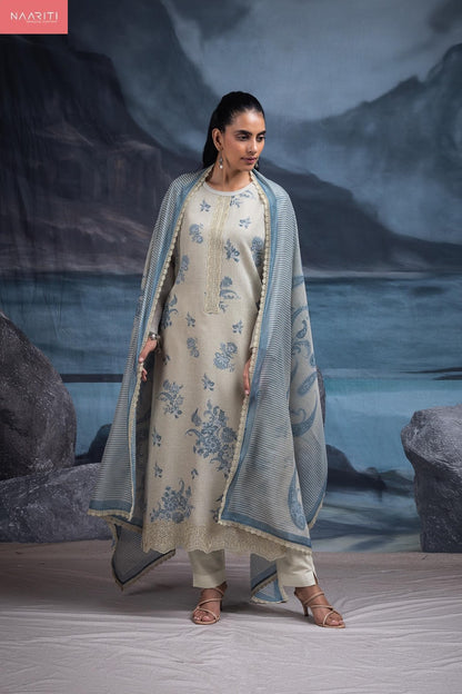 Swaraan Naariti Linen Pant Style Suits Exporter India