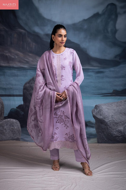 Swaraan Naariti Linen Pant Style Suits Exporter India