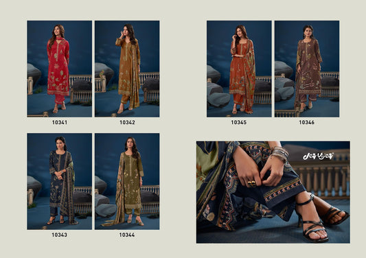 Swarang Jay Vijay Pant Style Suits Wholesale Price