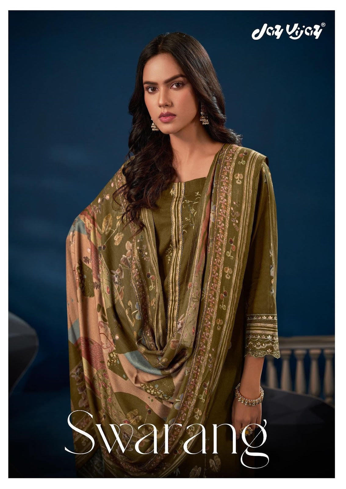 Swarang Jay Vijay Pant Style Suits Wholesale Price