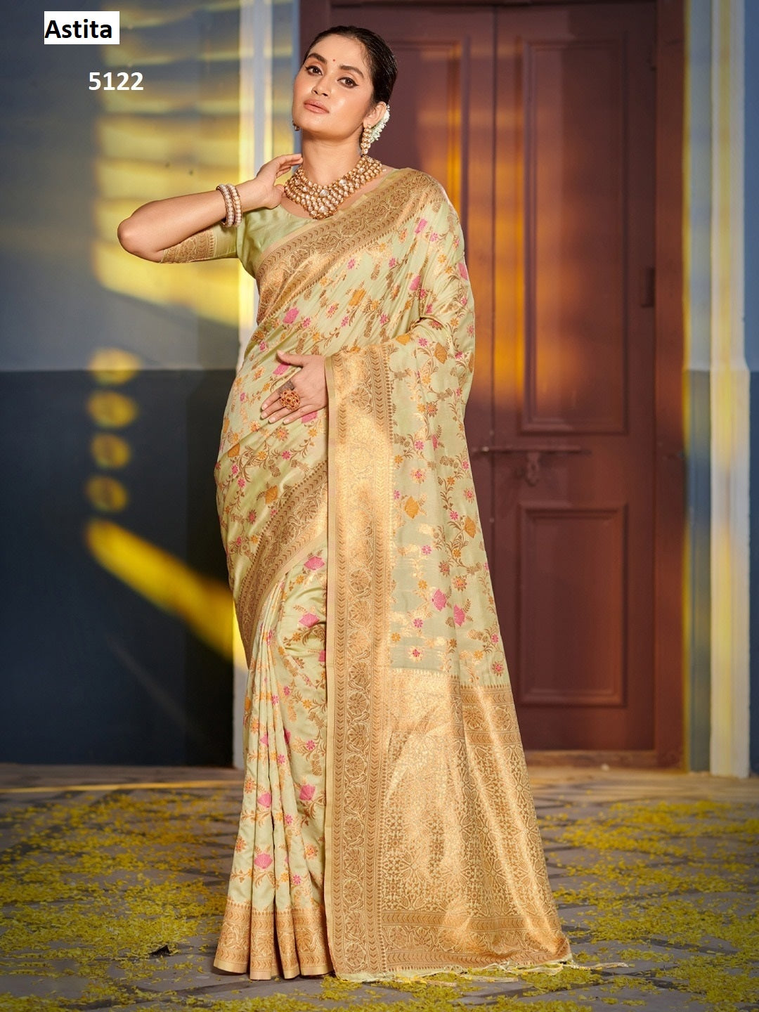 Swarnika Astita Banarasi Silk Sarees Exporter