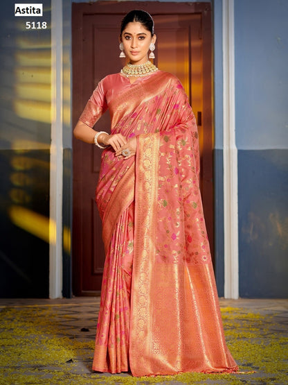 Swarnika Astita Banarasi Silk Sarees Exporter