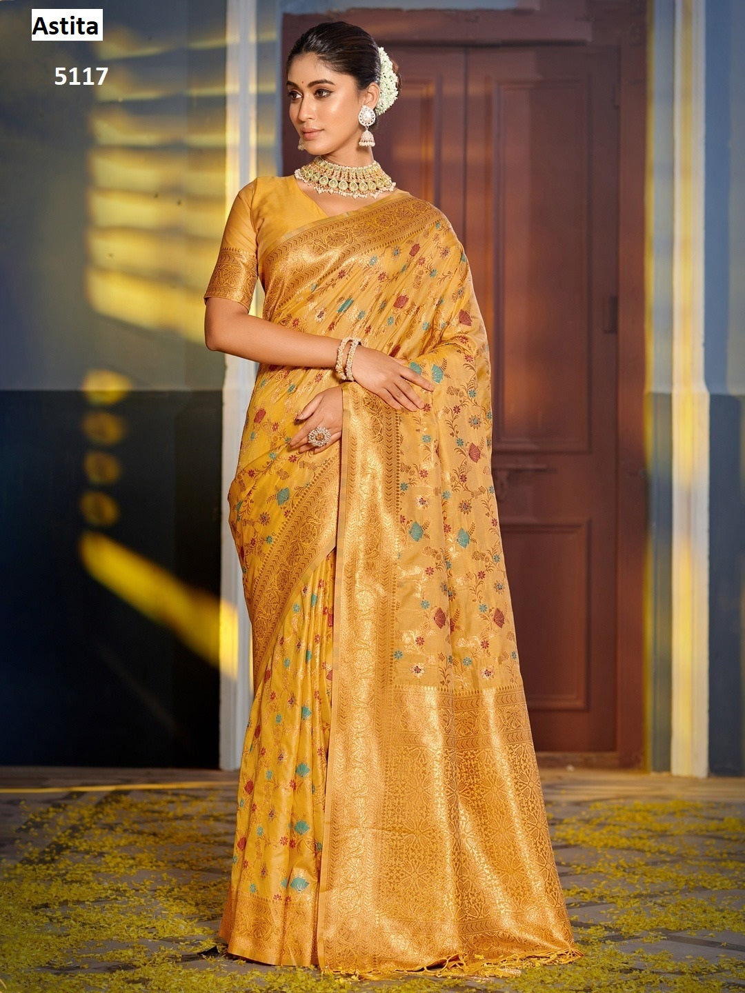 Swarnika Astita Banarasi Silk Sarees Exporter
