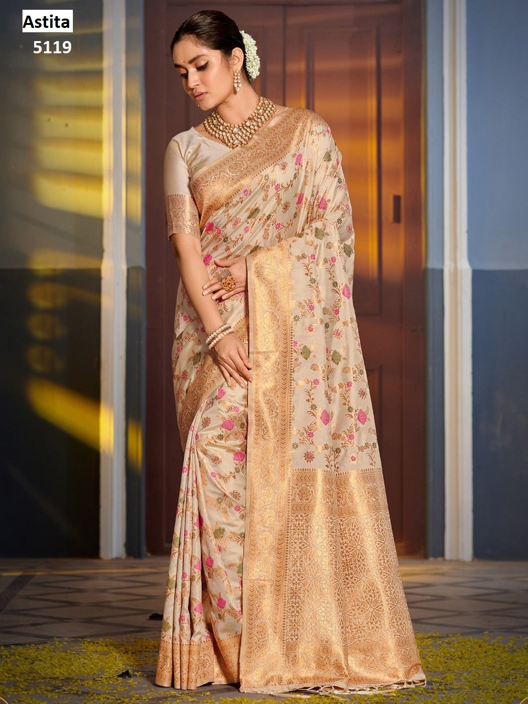 Swarnika Astita Banarasi Silk Sarees Exporter