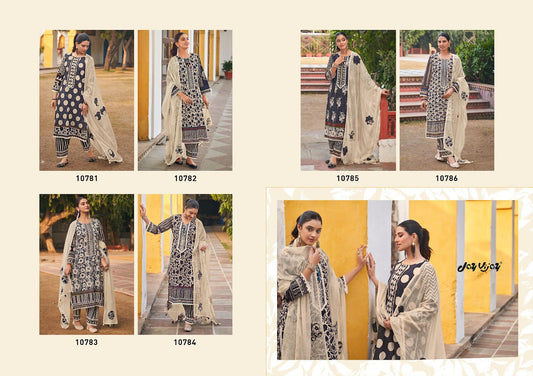 Swarnika Jay Vijay Cotton Pant Style Suits Exporter Gujarat