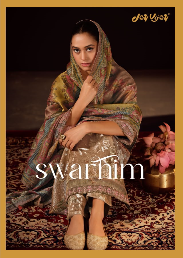 Swarnim Jay Vijay Tissue Pant Style Suits Manufacturer Gujarat