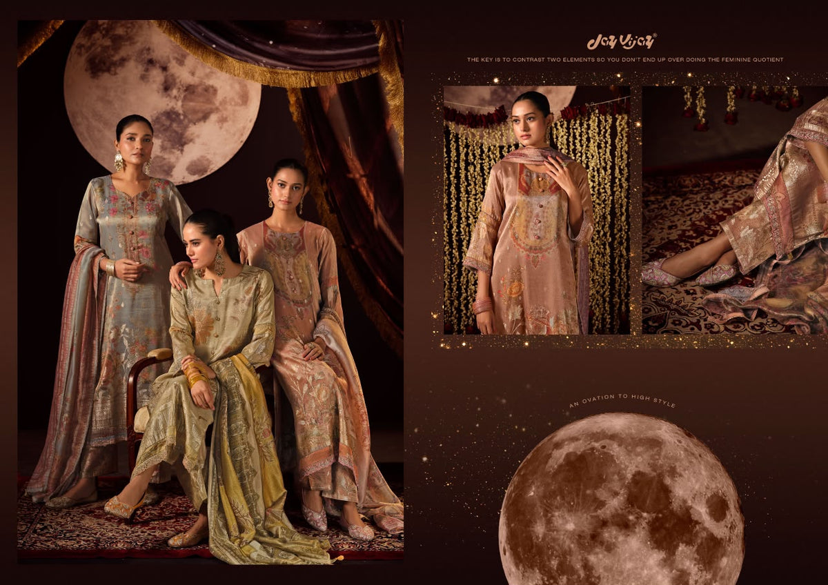 Swarnim Jay Vijay Tissue Pant Style Suits Manufacturer Gujarat