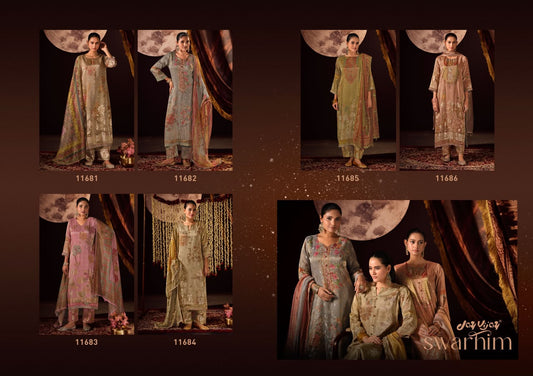 Swarnim Jay Vijay Tissue Pant Style Suits Manufacturer Gujarat