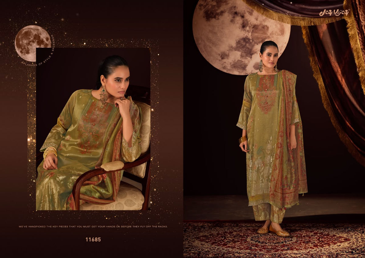 Swarnim Jay Vijay Tissue Pant Style Suits Manufacturer Gujarat