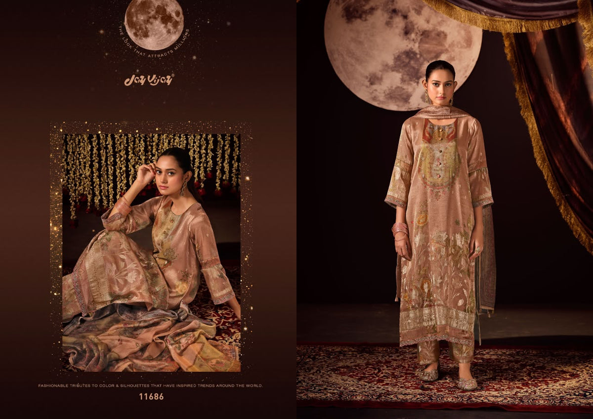 Swarnim Jay Vijay Tissue Pant Style Suits Manufacturer Gujarat