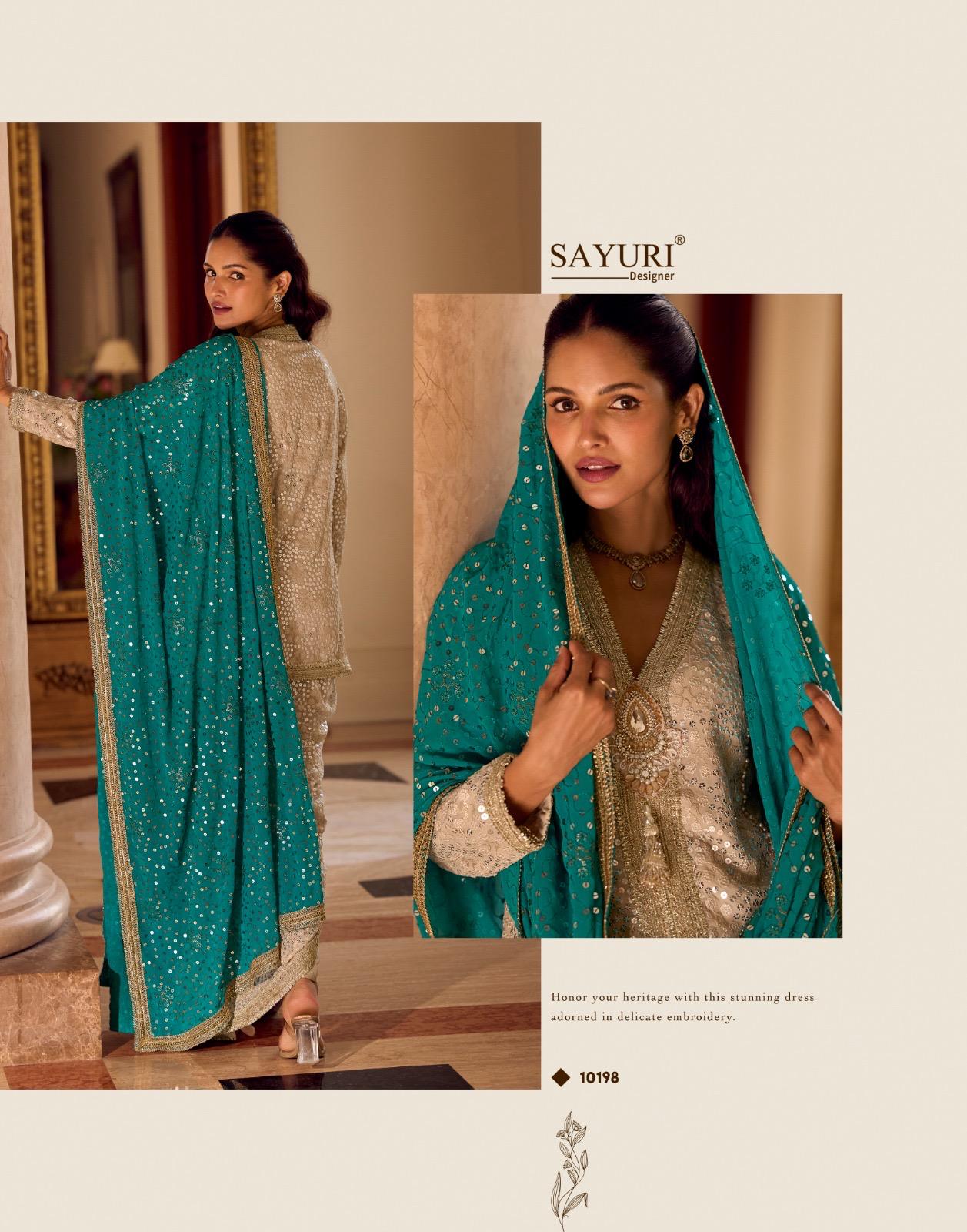 Swaroski Sayuri Georgette Readymade Suits Wholesale Rate