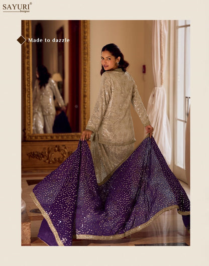Swaroski Sayuri Georgette Readymade Suits Wholesale Rate