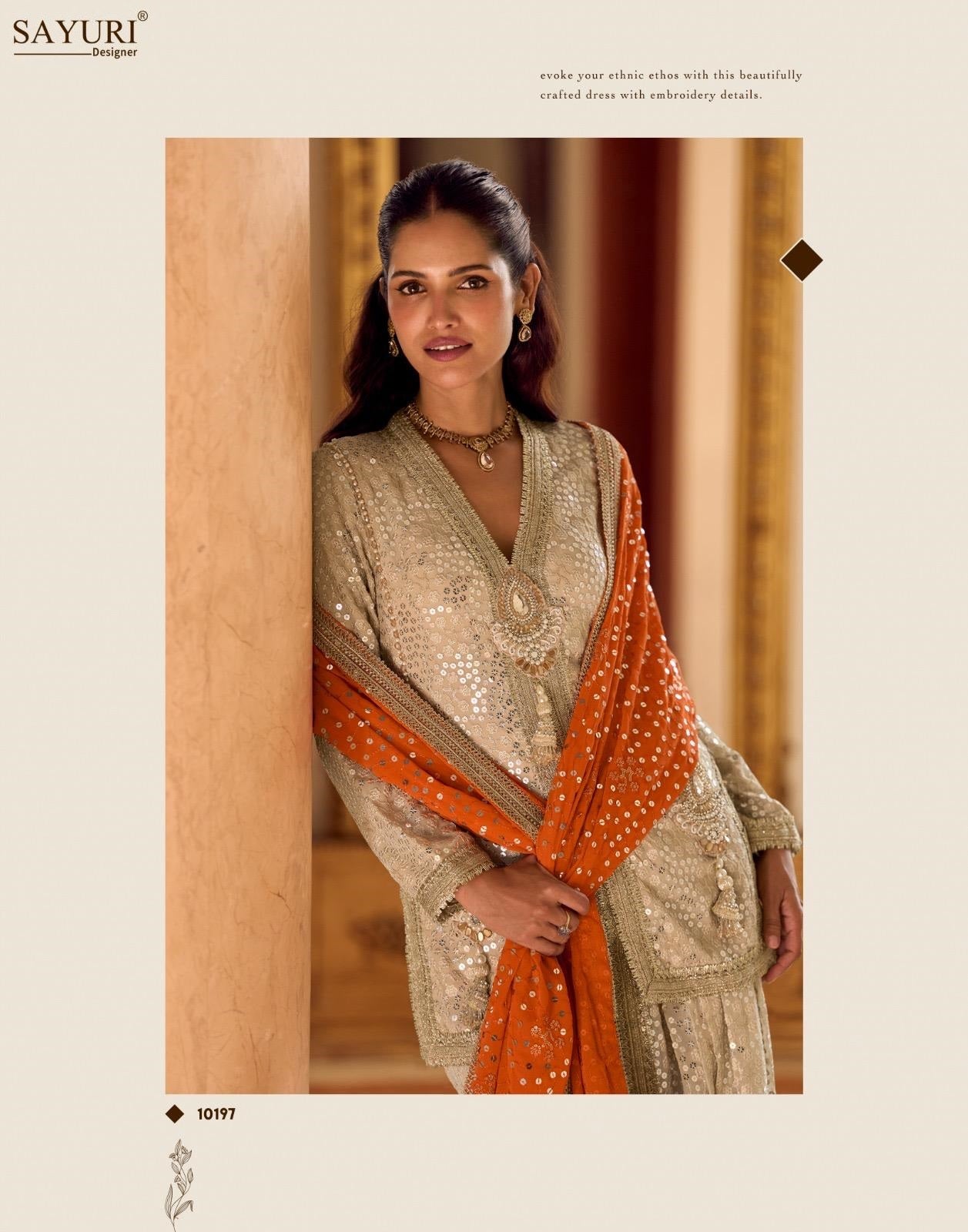 Swaroski Sayuri Georgette Readymade Suits Wholesale Rate