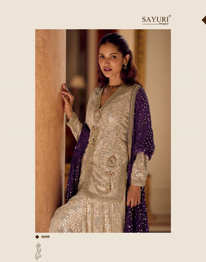 Swaroski Sayuri Georgette Readymade Suits Wholesale Rate