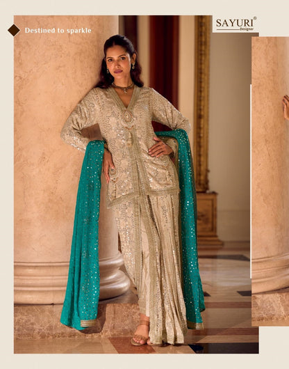 Swaroski Sayuri Georgette Readymade Suits Wholesale Rate