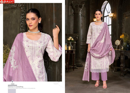 Swarovski Salvi Fashion Lawn Pant Style Suits Wholesaler India