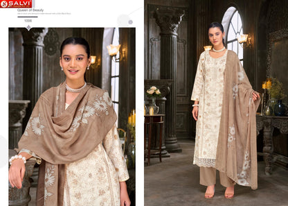 Swarovski Salvi Fashion Lawn Pant Style Suits Wholesaler India