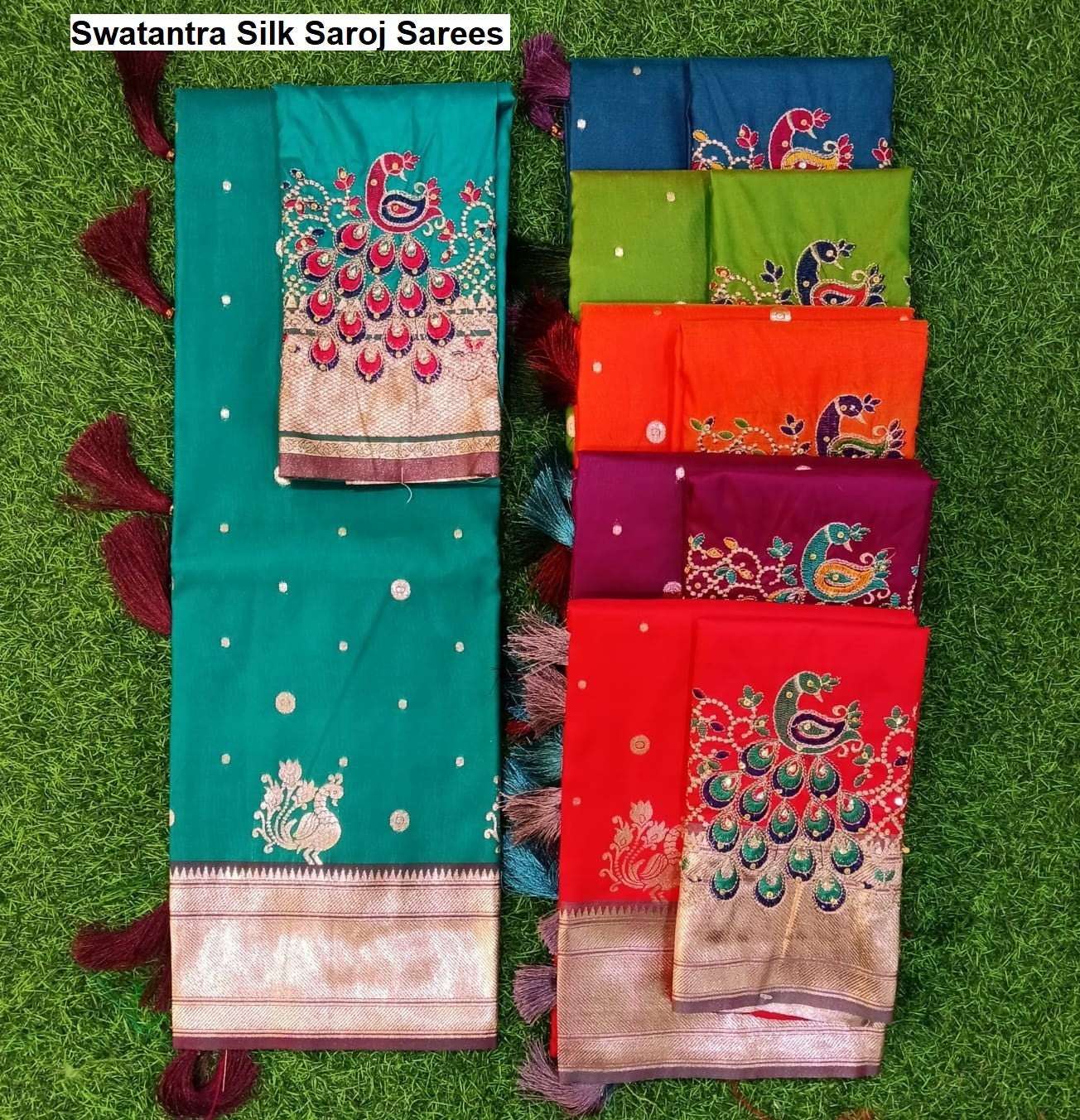 Swatantra Silk Saroj Sarees Wholesale Rate