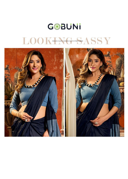 Swati Gobuni Cotton Sarees Supplier Ahmedabad